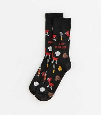 Black Top Best Griller Socks