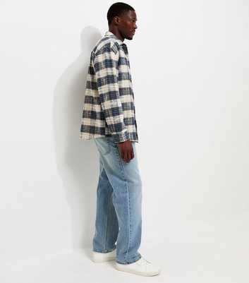 Light Blue Cotton Relaxed Fit Jeans