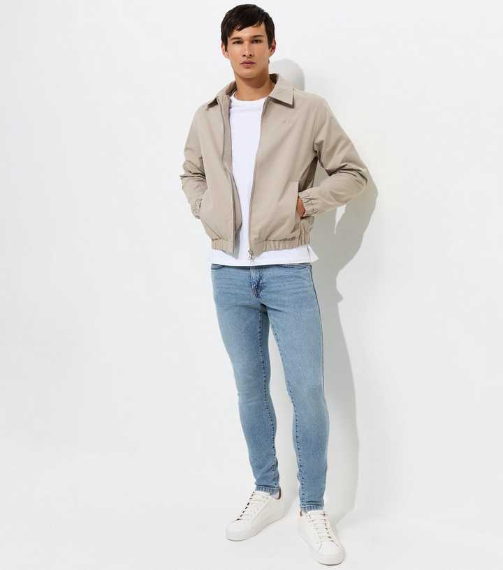 Light Blue Cotton Rich Skinny Fit Jeans