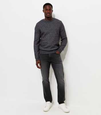 Dark Grey Cotton Rich Slim Fit Jeans