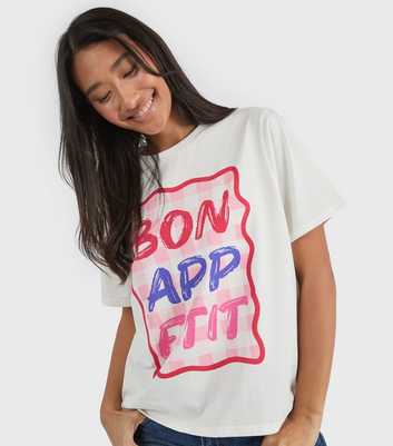 Custard White Bon Appetit T-Shirt