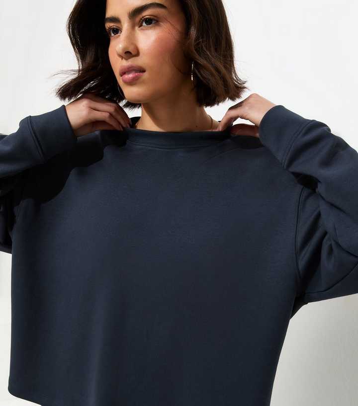 Premium Navy Sweatshirt