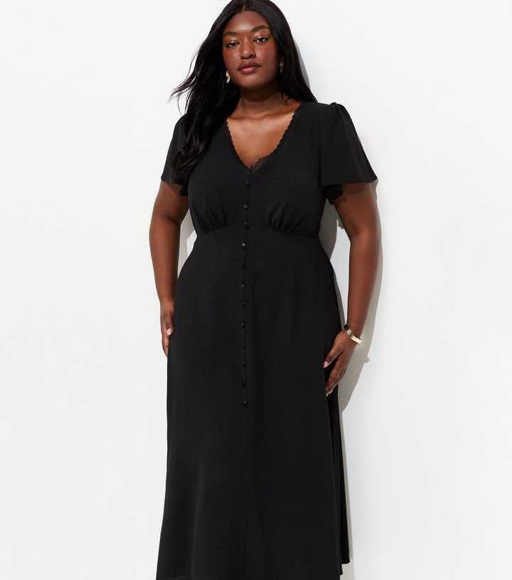 brown lace dress maxi Ines Strapless Brown Lace Maxi Dress S / Brown