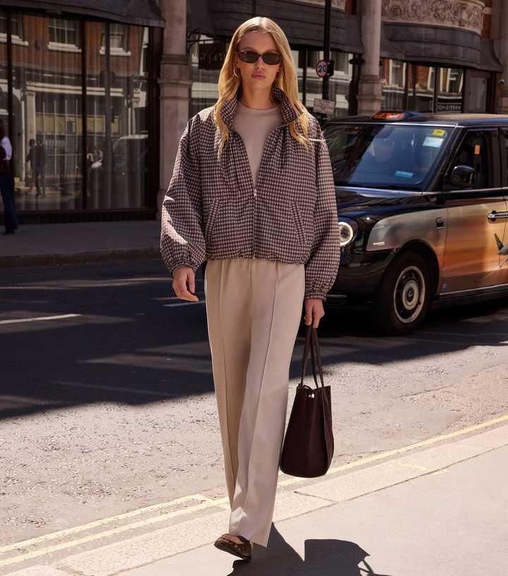 Premium Stone Wide Leg Joggers