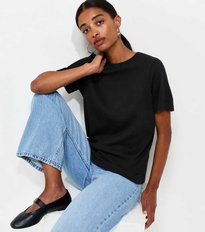 Premium Black Heavyweight Cotton T-Shirt