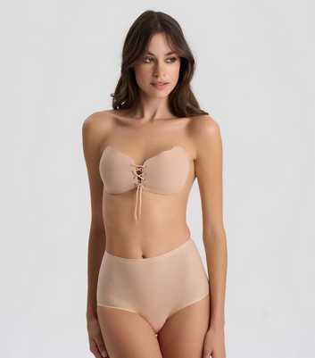 Nude Intimates Tan Stick-On Push Up Bra