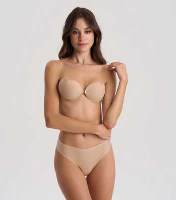 Nude Intimates Tan Stick On Mango Bra