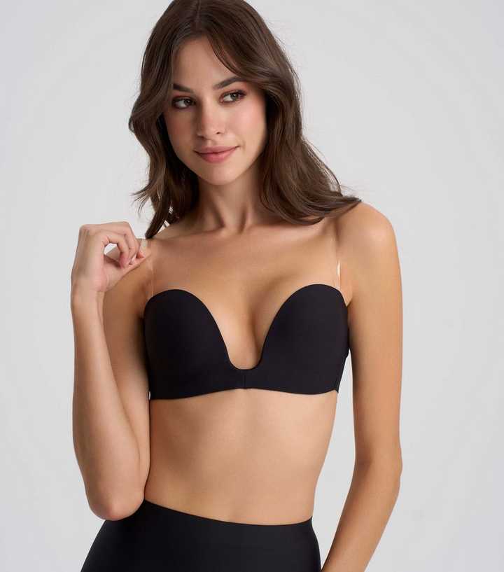 Nude Intimates Transparent Bra Straps