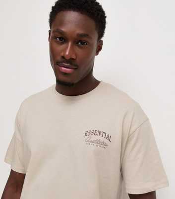 Jack & Jones Stone Organic Cotton Essential Aesthetics T-Shirt