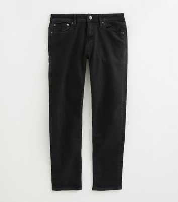 Jack & Jones Black Cotton Rich Slim Fit Jeans