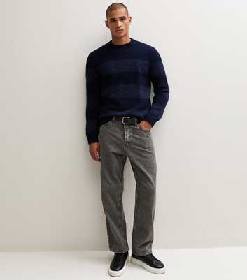 Jack & Jones Black Baggy Fit Denim Jeans