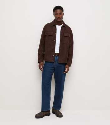 Jack & Jones Dark Blue Denim Baggy Leg Jeans