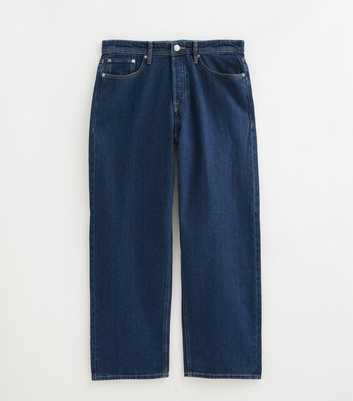 Jack & Jones Dark Blue Denim Baggy Leg Jeans
