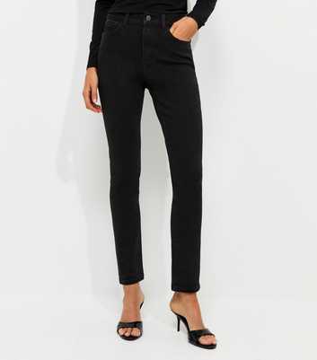 Black Cotton Rich Cigarette Slim Leg Jeans