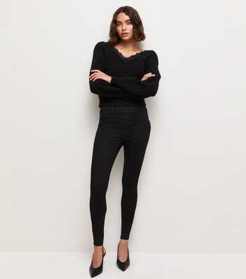 Tall Black Cotton Rich Lift & Shape Jeggings