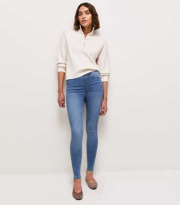 Tall Blue Cotton Rich Lift & Shape Jeggings