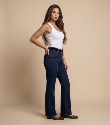 Urban Bliss Dark Blue Bootcut Jeans