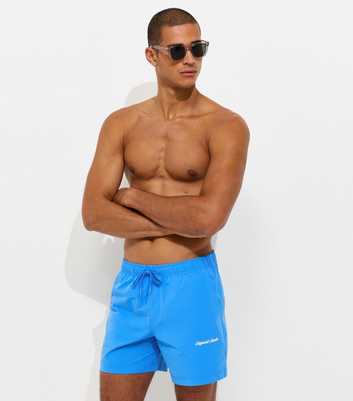 Jack & Jones Light Blue Regular Fit Swim Shorts