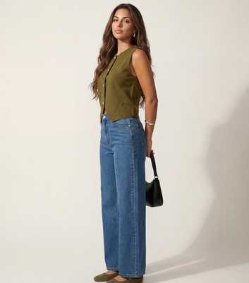 Urban Bliss Light Blue Straight Leg Jeans