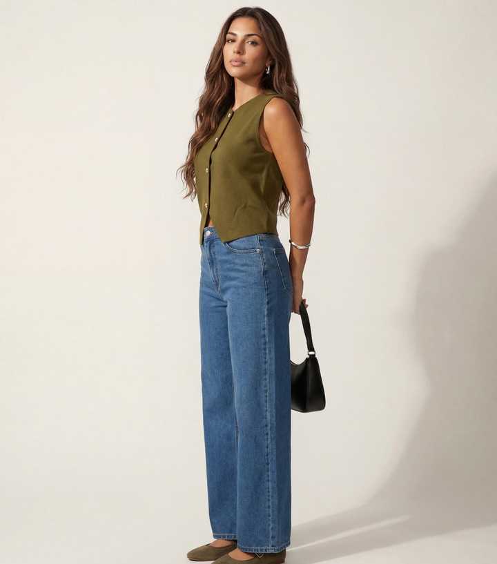 Urban Bliss Light Blue Straight Leg Jeans