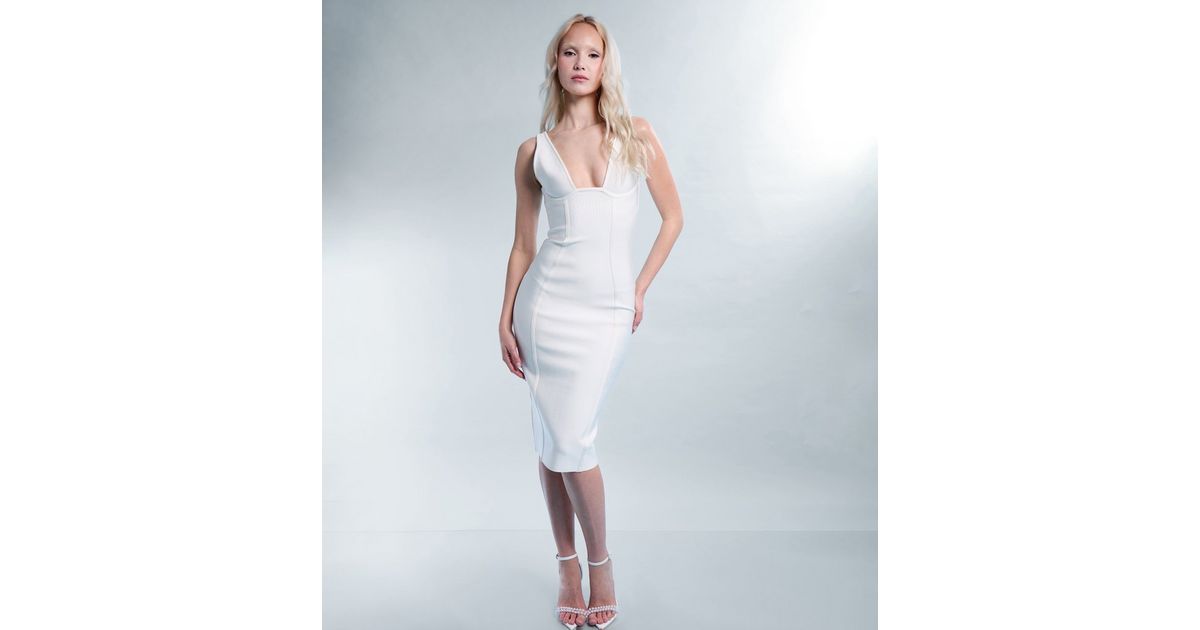knee length dresses for ladies Cosette Dress – Dress the Population main image 0