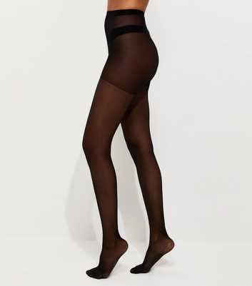Pack of 2 Black Glossy 15 Denier Tights