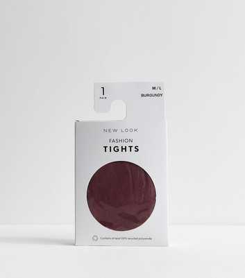 Dark Burgundy 70 Denier Opaque Tights