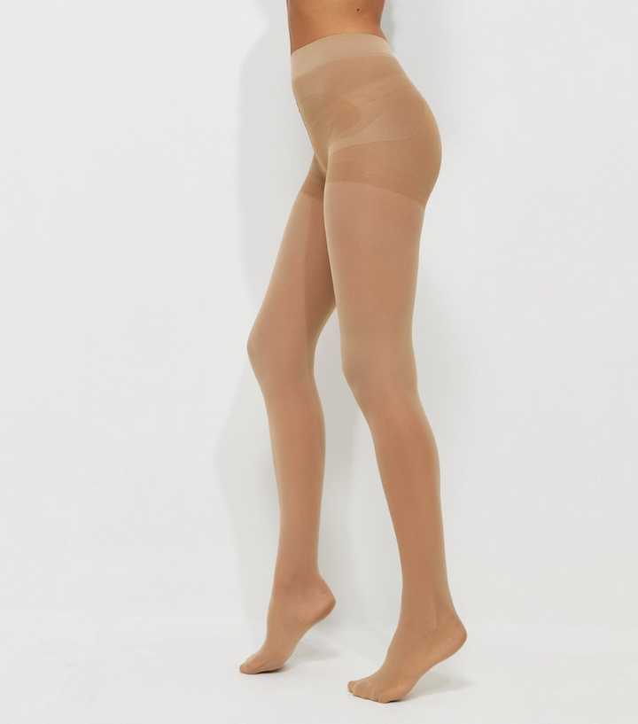 Premium Light Brown Body Shaping 20 Denier Tights