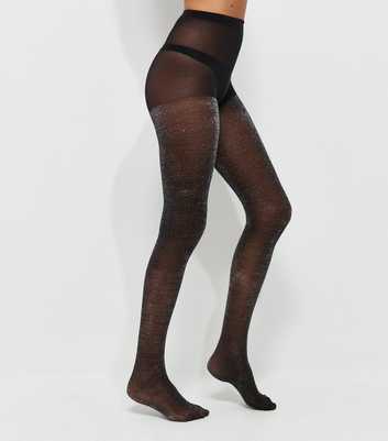 Black Sparkle Tights