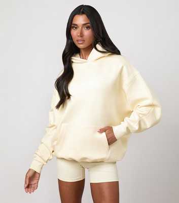 Gym King Light Yellow Cotton Renew Hoodie
