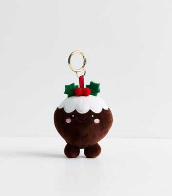 Christmas Pudding Plush Bag Charm