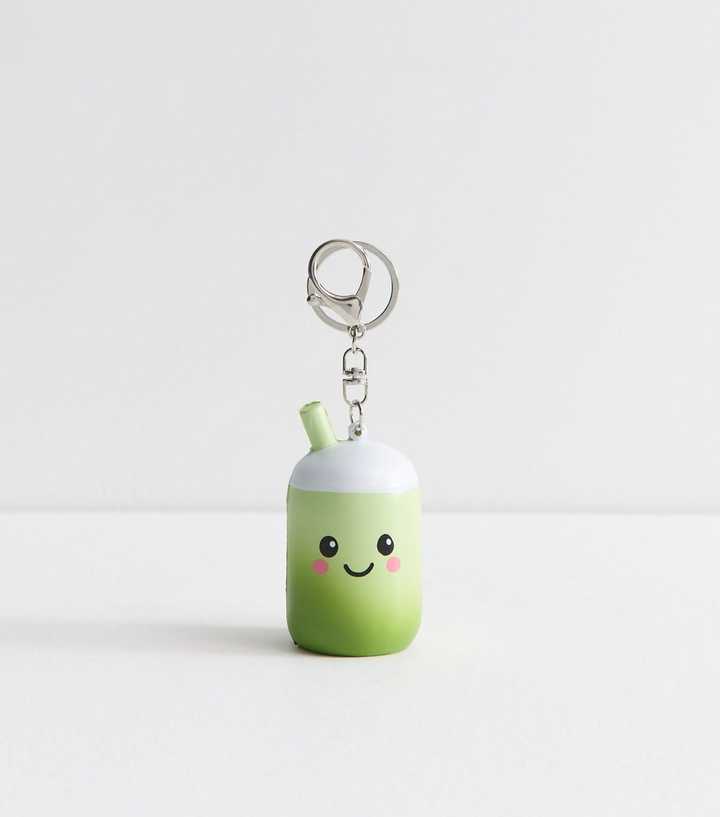 Matcha Foam Stress Ball Keyring