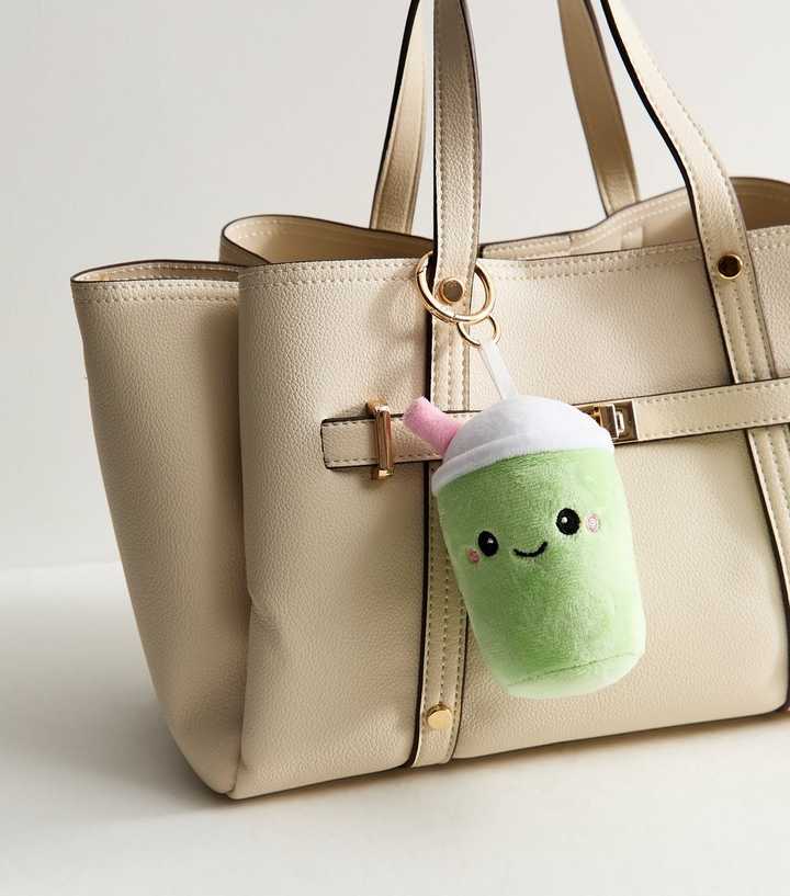 Green Plush Matcha Bag Charm