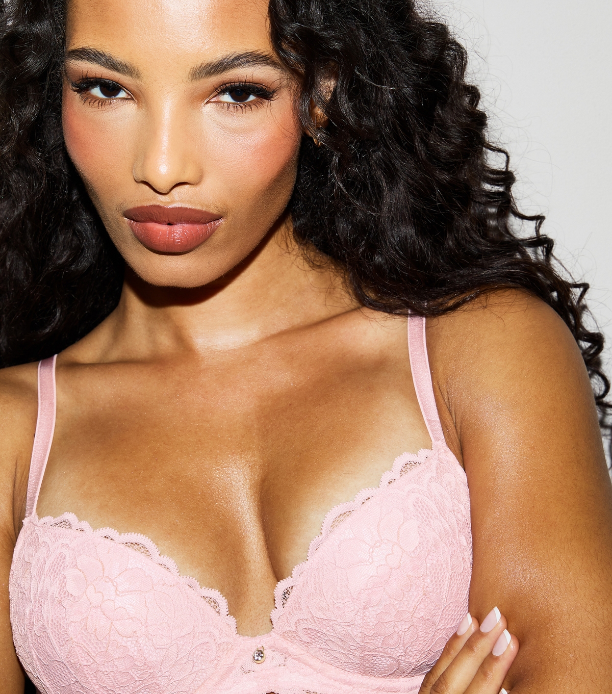 Ann Summers Women's Pink Sexy Lace Plunge Bra - Image 4