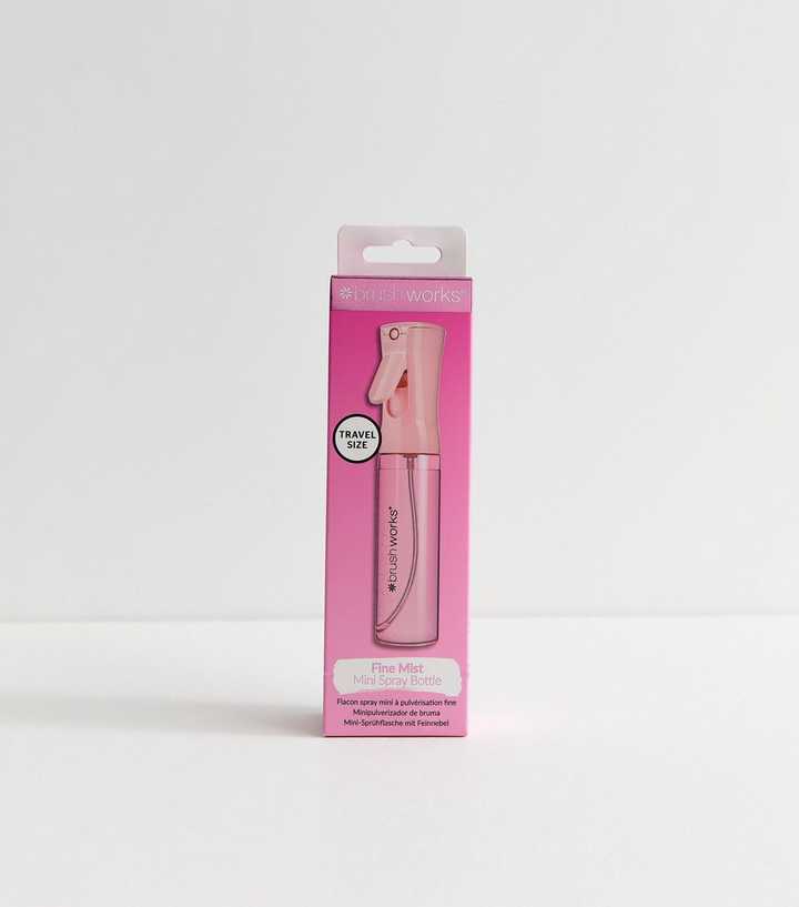 Brushworks Light Pink Fine Mist Spray Bottle