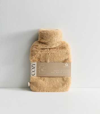 Aroma Home Mink Faux Fur Hot Water Bottle
