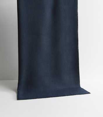 Navy Classic Plain Scarf