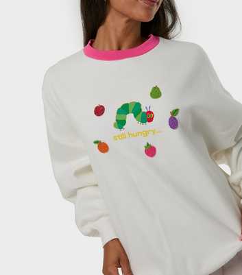 Skinnydip White The Hungry Caterpillar Beaded Sweatshirt