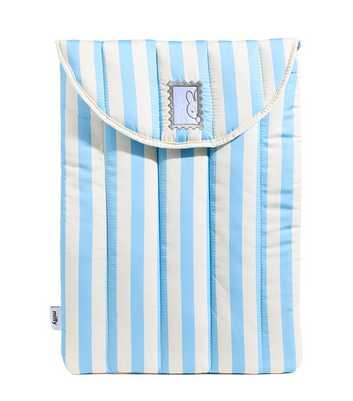 Skinnydip Blue Striped Embroidered Miffy Laptop Sleeve