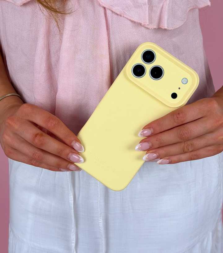 Coconut Lane Light Yellow Butter Soft Silicone Phone Case | New Look