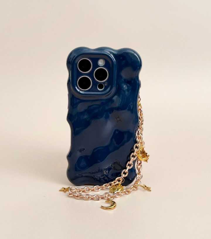 Coconut Lane Gold Tone Celestial Phone Strap