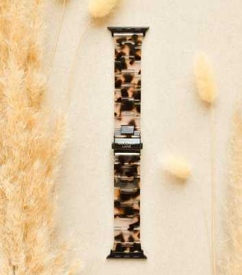 Coconut Lane Ivory Tort Luxe Apple Watch Strap