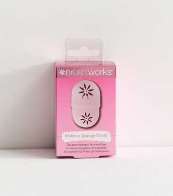 Brushworks Pink Makeup Sponge Shield