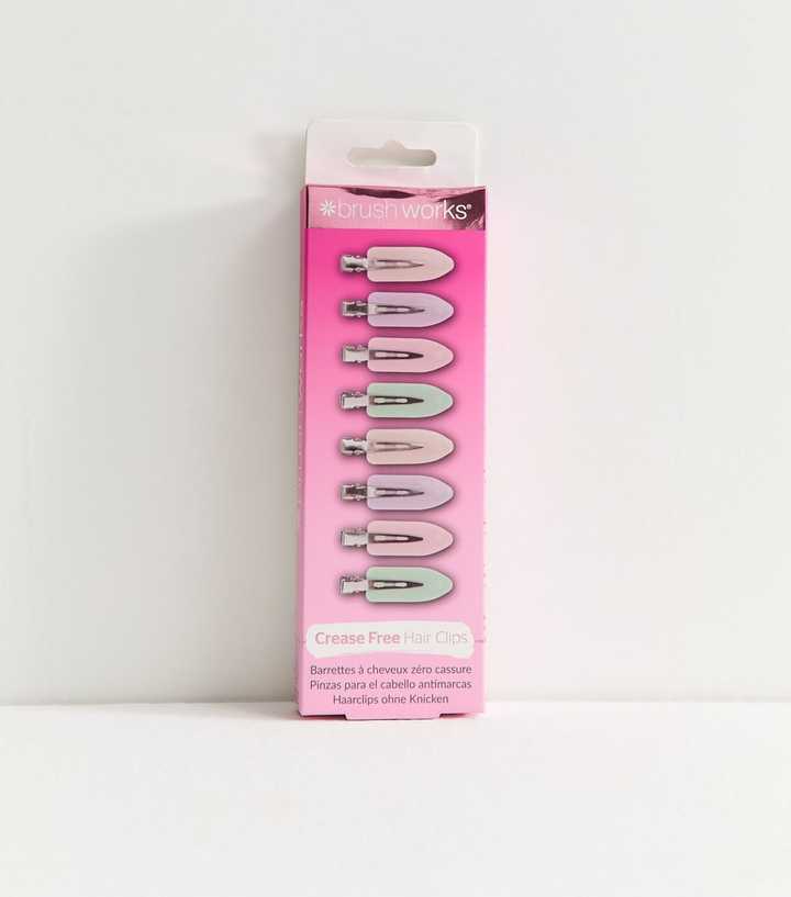 Bruchworks Pack of 8 Multicolour Pastel Setting Clips