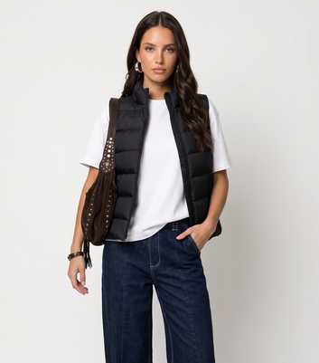 Urban Bliss Black Lightweight Padded Gilet