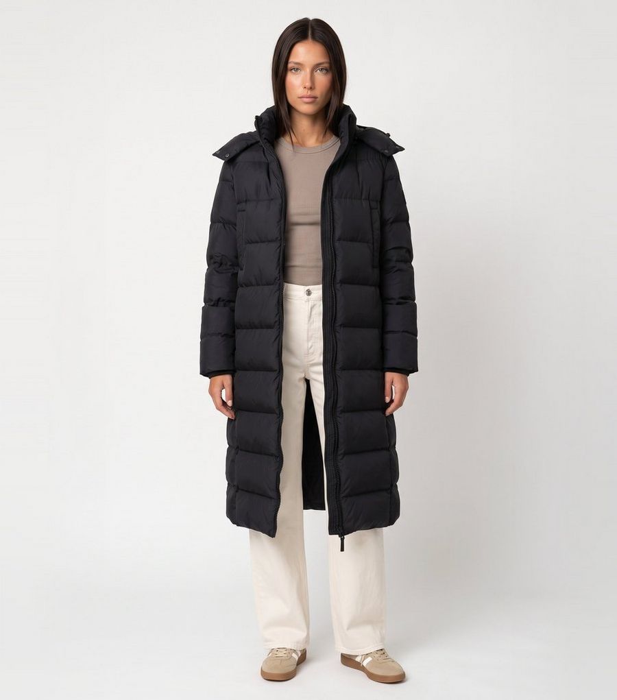 Urban Bliss Seamless Longline Puffer Coat