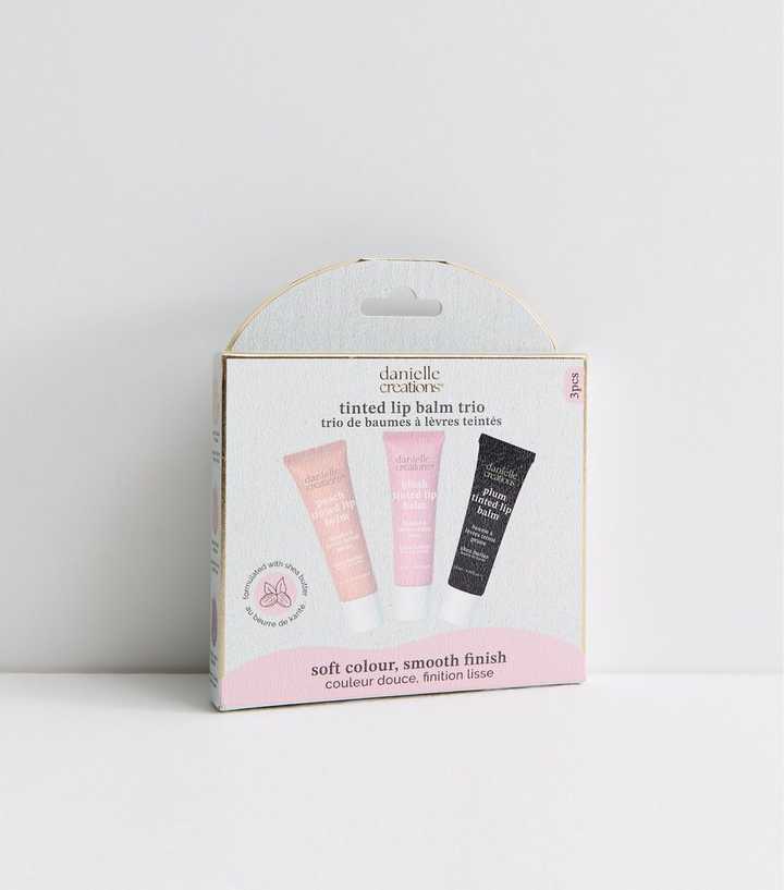 Danielle Creations Pack of 3 Tinted Lip Balms