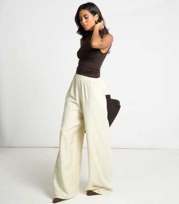 Arch Stone High Waist Wide Leg Trousers