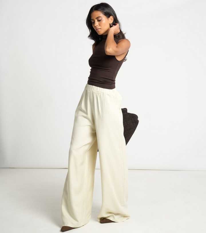 Arch Stone High Waist Wide Leg Trousers