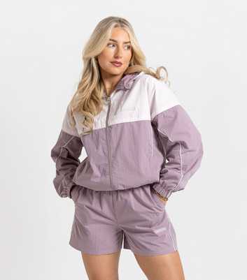 Peach Fit Dusky Purple Esme Track Jacket